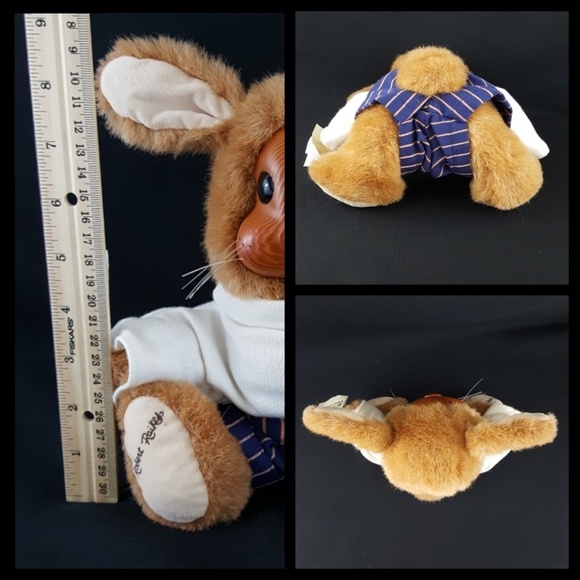 Raikes Original Wood Face Bunny Rabbit Vincent Jr - Picture 6 of 8